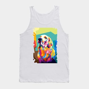 Dog Pop Art Tank Top